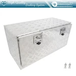 Aluminum 36"X 17"X18" Storage Tool Box W/2X Chain For Truck Garage Home Office. Fixed Price $152.79.