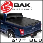 Bakflip G2 Hard Folding Tonneau Cover Fits 2021-2024 Ford F-150 6'7" Bed. Fixed Price $1049.99.