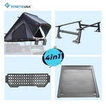 4-IN-1 Tonneau Cover+rack+side Panel+tent Mr Retractable For 2019-25 Ranger 5FT. Fixed Price $4318.20.