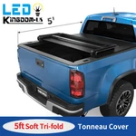 5FT Soft 3-FOLD Tonneau Cover For 2015- 2026 Chevy Colorado Gmc Canyon Truck Bed. Fixed Price $147.99.