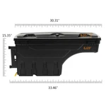 Fit For Toyota Tundra 07-20 6' 6" Bed Driver Side Truck Storage Toolbox. Fixed Price $102.20.