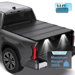 5.5FT 4-FOLD Hard Tonneau Cover For 2014-2026 Toyota Tundra Truck Bed. Fixed Price $338.86.