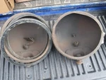 30'S 31 32 Chrysler Headlight Buckets Plymouth Desoto Dodge Brothers. Fixed Price $50.00.