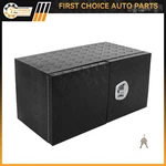 Aluminum 36"X18"X18" Storage Tool Box 2X Chain & Lock For Truck Rv Garage Pickup. Fixed Price $195.69.