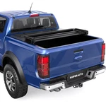 Kuiperauto 4.6FT Tri 3-FOLD Soft Folding Truck Bed Tonneau Cover Top Compa.... Fixed Price $275.02.