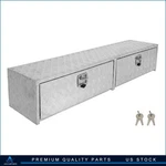 Aluminum Storage Tool Box 72"X13"X16" 4X CHAIN+2X Lock Fits Truck Garage Rv. Fixed Price $422.99.