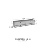 Westin 80-TBS200-90D-BD. Fixed Price $1385.13.