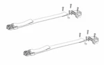 Ind 356A0003 Bakflip Bottom Buckle Kit. Fixed Price $13.85.
