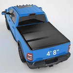 4'8" Hard Tri-fold Tonneau Cover For 2000-2004 Nissan Frontier Truck Bed. Fixed Price $469.99.