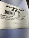Weathertech 473363 Cocoa 3RD Row Floor Liner Infiniti QX56 QX80 Nissan Armada. Fixed Price $69.99.