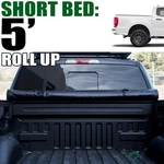 Topline 2019-2023 Ford Ranger 5' Short Bed Lock Roll Up Vinyl Tonneau Cover. Fixed Price $140.00.