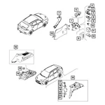 Dodge 5YL81LXHAA Rear Tie Down Hook. Fixed Price $21.26.