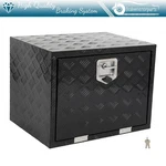 Aluminum 24"X 18"X18" Storage Tool Box W/ 2X Chain For Truck Garage Home Office. Fixed Price $155.99.