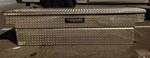 Husky 71.36 In. Diamond Plate Aluminum Full Size Crossbed Truck Tool Box. Fixed Price $200.00.