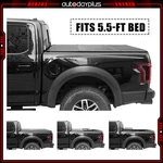Hard 3-FOLD 5.5FT Truck Bed Tonneau Cover 2015-2020 Ford F-150. Fixed Price $320.39.