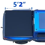 5'2" Soft Roll Up Tonneau Cover For 2015-25 Chevy Colorado Gmc Canyon Truck Bed. Fixed Price $189.99.