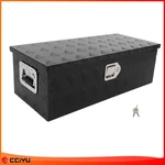 30" Truck Bed Trailer Underbody Aluminum Tool Box Tote Storage Black Pickup Rv. Fixed Price $80.99.