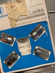 Genuine Honda Wheel Lugnut Theft Locks: 08181-SF0A2AH Complete 4 Lugs No Key. Fixed Price $12.95.