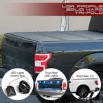 2004-2014 Ford F150 5.5'/66" Bed Low Profile Hard Tri Fold Tonneau Cover+led. Fixed Price $580.00.