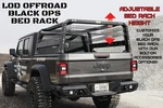 Lod Offroad JRR2021 Black Ops Bed Rack For 20-26 Jeep Gladiator Jt. Fixed Price $1198.76.