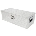 30" Truck Bed Aluminum Trailer Underbody Tool Box Tote Storage Silver Pickup Rv. Fixed Price $82.29.