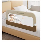 Deeteck Bed Guard Rail For Toddlers - 32" Adjustable Heights & Folding Up Por.... Fixed Price $29.00.