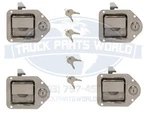 Trailer Paddle Door Latch Handle Rv Truck Tool Box Lock Steel Key 4-3/8"3-1/4". Fixed Price $69.28.