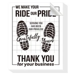 Tobeace 100 Pcs Paper Floor Mats For Cars 17"X22.5", Pack. Fixed Price $39.77.