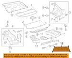 Toyota Oem 11-15 Tc Rear Body Floor Interior Trim-cargo Net PT34721110. Fixed Price $29.80.