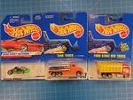 Hot Wheels 1998 First Editions Go Kart Tank Truck Ford Stake Bed Diecast Car Lot. Fixed Price $9.01.