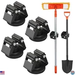 Mutuactor Heavy-duty Magnetic Broom Holder 4 Anti-slip Mounts, Supports 12LBS. Fixed Price $41.16.