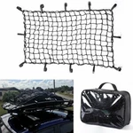 Roof Rack 22"X38" Elastic Bungee Cargo Net Stretch To 44"X76" For Trailer Truck. Fixed Price $19.99.