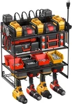 Junnuj Power Tool Organizer Wall Mount 10 Outlet Drill Rack Charging Station. Fixed Price $62.28.