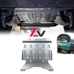 Aluminum Bottom Guard Skid Plate For 2024-2026 Tesla Cybertruck Underbody Shield. Fixed Price $269.99.
