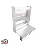 Hualey Trailer Door Cabinet Organizer Senior Work Station Storage Aluminum. Fixed Price $139.99.
