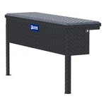 Uws Matte Black Aluminum 48IN Truck Side Box, Low Profile Storage. Fixed Price $690.95.