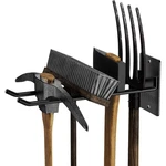 Ouuo 4 Pack Garage Storage Organizer For Tool Organization Matte Black. Fixed Price $63.99.
