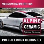Alpine Ceramic Precut Window Tint Kit For Toyota Tundra Reg 07-21 Front Doors. Fixed Price $55.95.