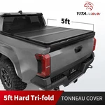 5FT Hard Tri-fold Tonneau Cover Truck Bed For 2024-2026 Toyota Tacoma Waterproof. Fixed Price $340.99.
