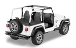 Bestop 90022-35 Duster Deck Cover Black Diamond For Jeep Wrangler Tj 03-06. Fixed Price $199.99.