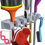 Berry Ave Broom Holder & Wall Mount Garden Tool Organizer- Kitchen, Closet, G.... Fixed Price $27.00.