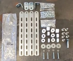 Shelf Mounting Kit W/ Plusnuts, Spacers, & Metal Brackets. Van Interior Hardware. Fixed Price $60.00.