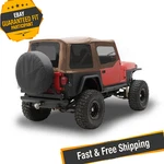Smittybilt Replacement Soft Top & Half Door Skins For 1988-1995 Jeep Wrangler Yj. Fixed Price $243.10.