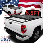 Frp Hard Tri-fold Bed Tonneau Cover For 07-21 Tundra 5.5FT Excl. Trail Edition. Fixed Price $388.55.