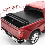 Oedro 6.5FT 4-FOLD Soft Tonneau Cover For 2007- 2013 Chevy Silverado Sierra 1500. Fixed Price $158.99.