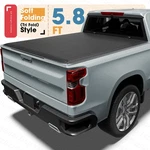 5.8FT Soft 3-FOLD Truck Tonneau Cover For 2007-2026 Chevy Silverado Sierra 1500. Fixed Price $169.99.