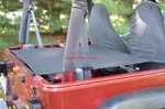 Rear Cargo Cover For Jeep Wrangler Tj 1997-2006 Steinjager J0041212. Fixed Price $183.99.