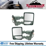 Trail Ridge Towing Mirror Power Folding Extend Heat Signal Chrome Pair Ford. Fixed Price $789.95.