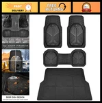Heavy Duty Rubber Mats & Cargo Liner, All Weather, Waterproof, Anti-slip, Tr. Fixed Price $95.99.
