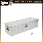 39"X13"X10" Silver Aluminum Pickup Truck Trunk Bed Tool Box Trailer Storage+lock. Fixed Price $105.99.
